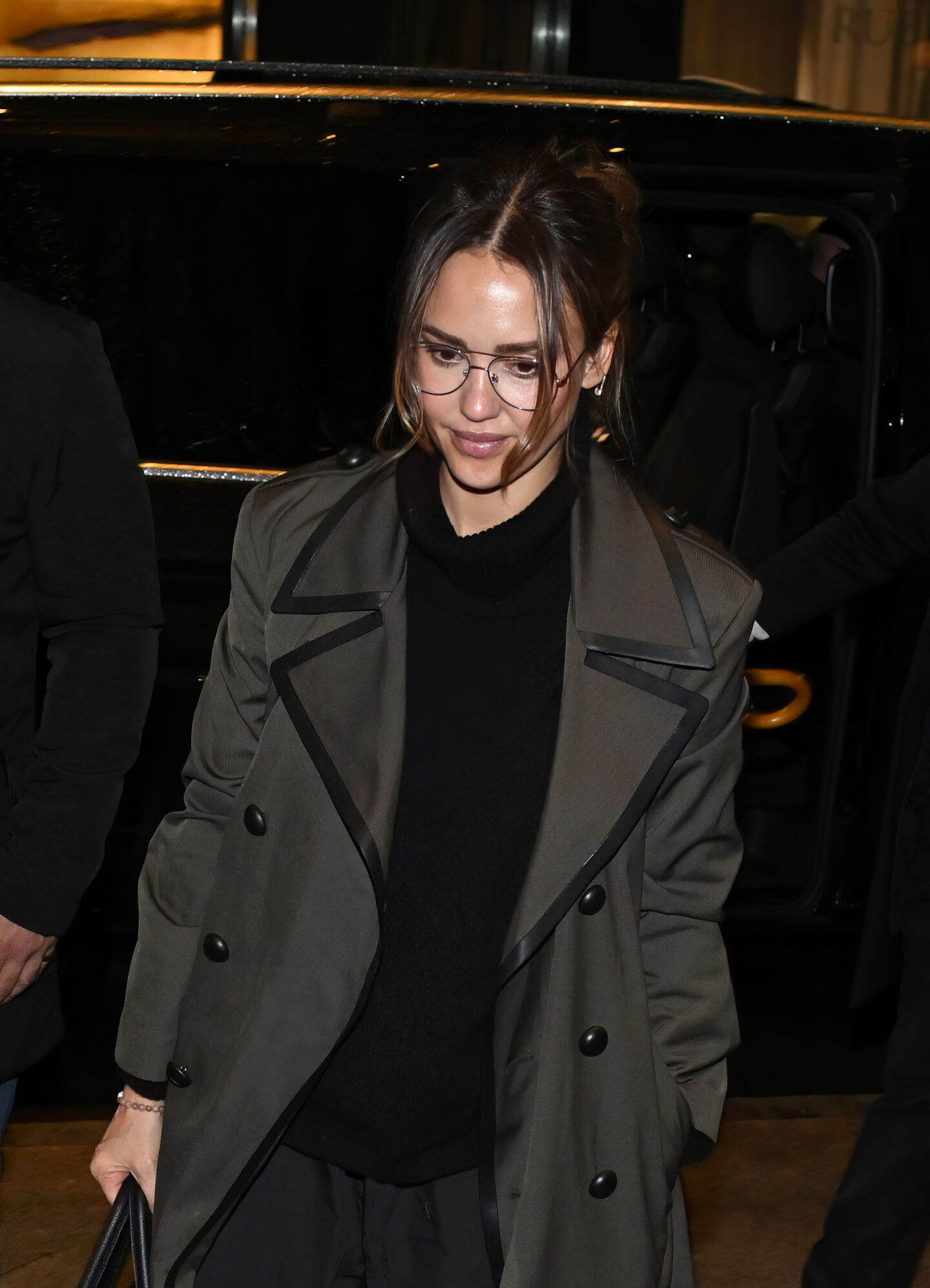 Spotted: Jessica Alba in Falconeri