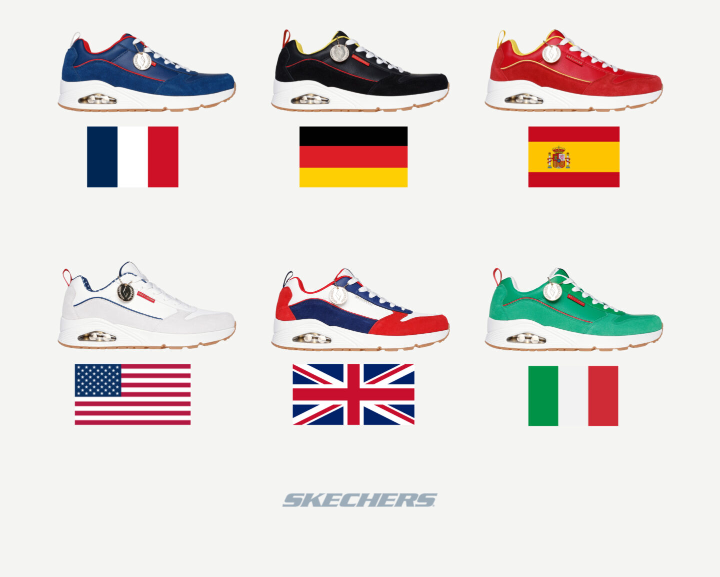 Die Skechers Uno Victory Collection: „Game on!“ – Jubelt mit für die Besten der Welt