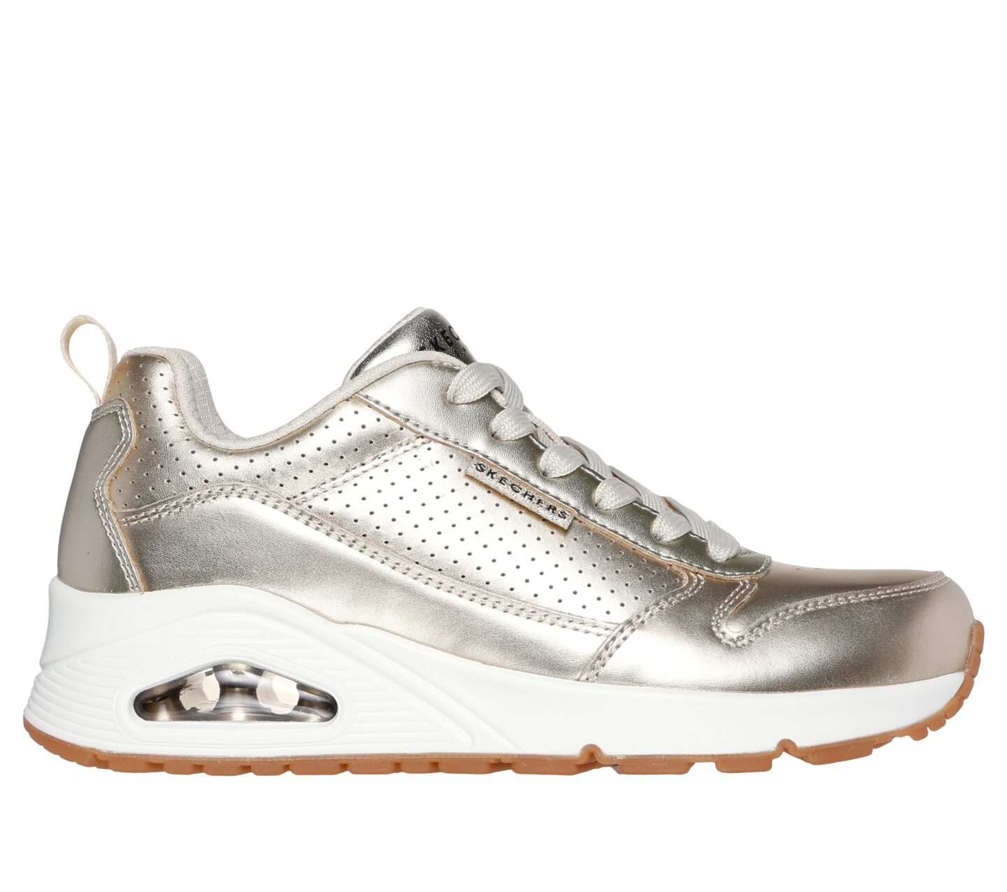 SKECHERS UNO – METALLIXS ROSE GOLD