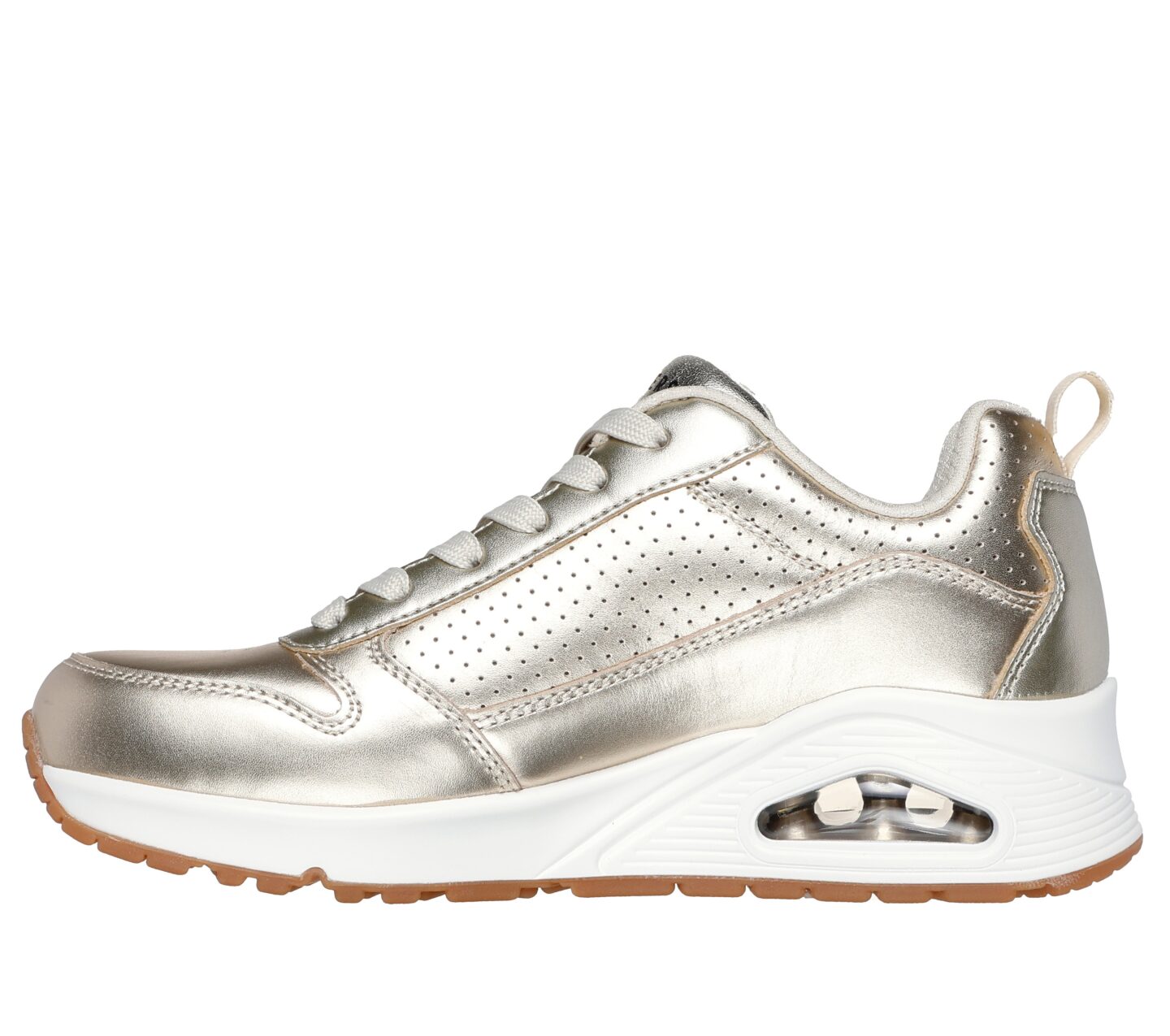 SKECHERS UNO – METALLIXS ROSE GOLD