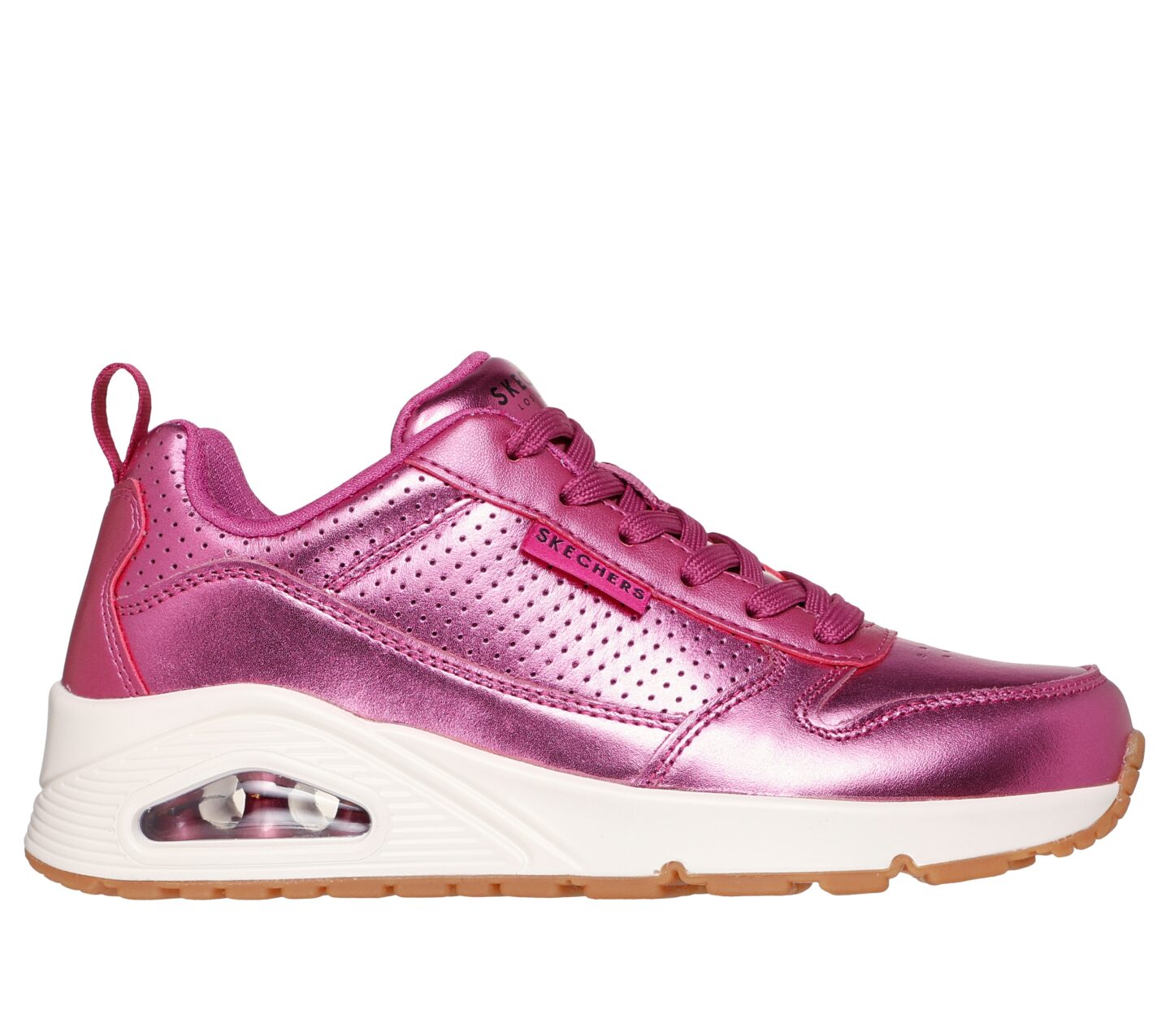 SKECHERS UNO – METALLIXS MAGENTA