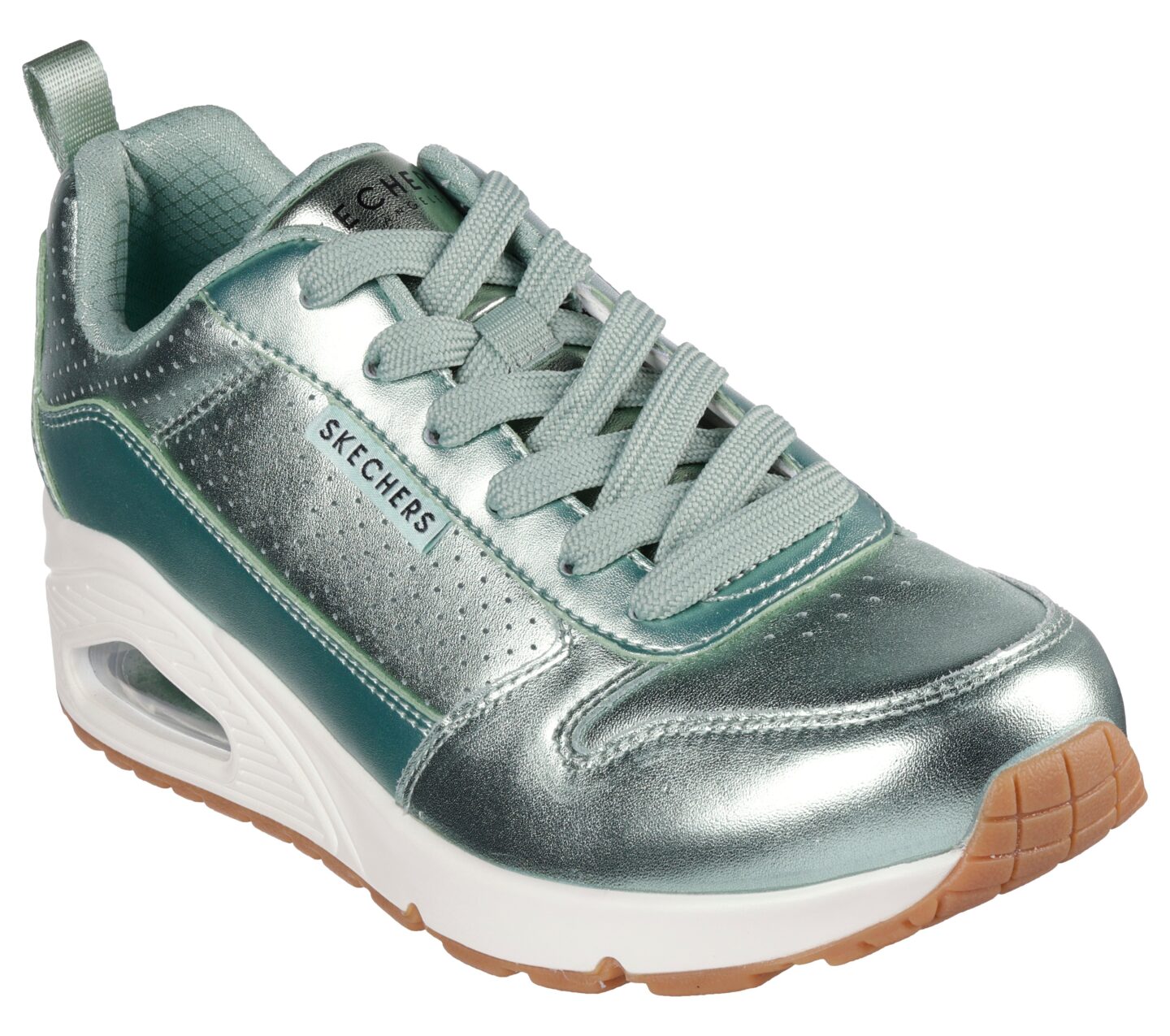 SKECHERS UNO – METALLIXS GRÜN