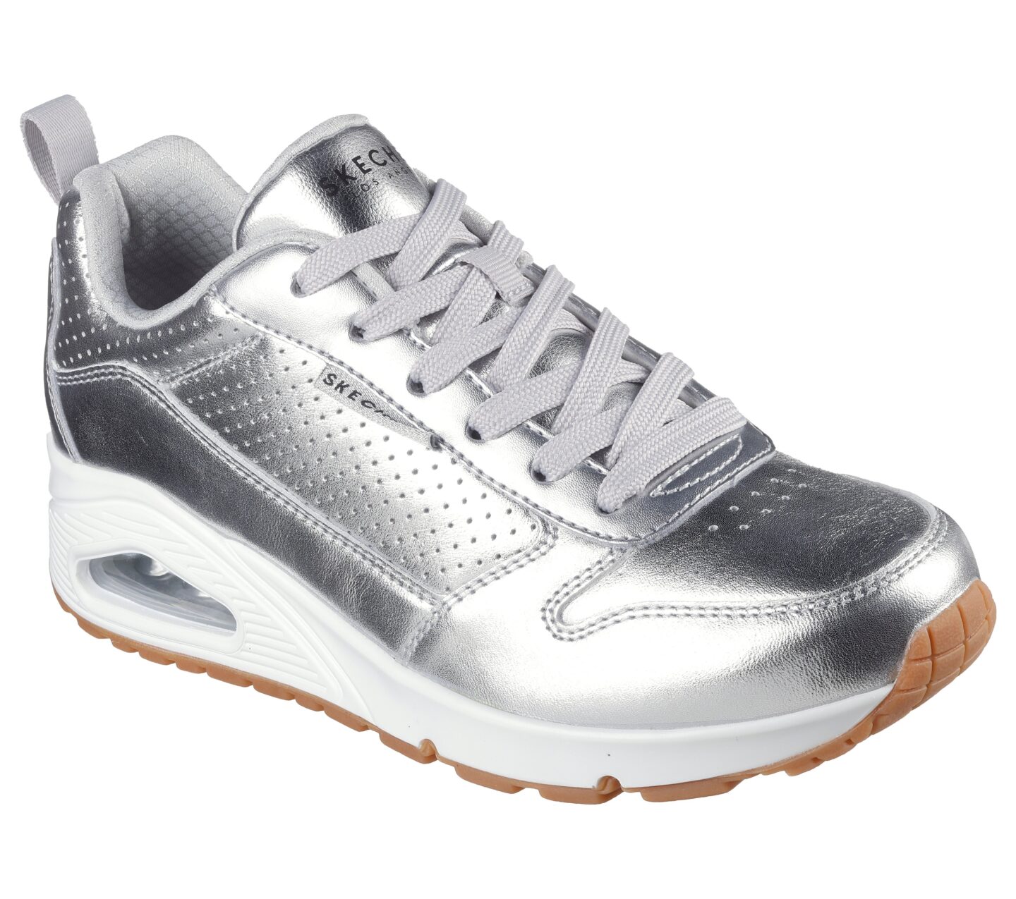 SKECHERS UNO – METALLIXS SILBER