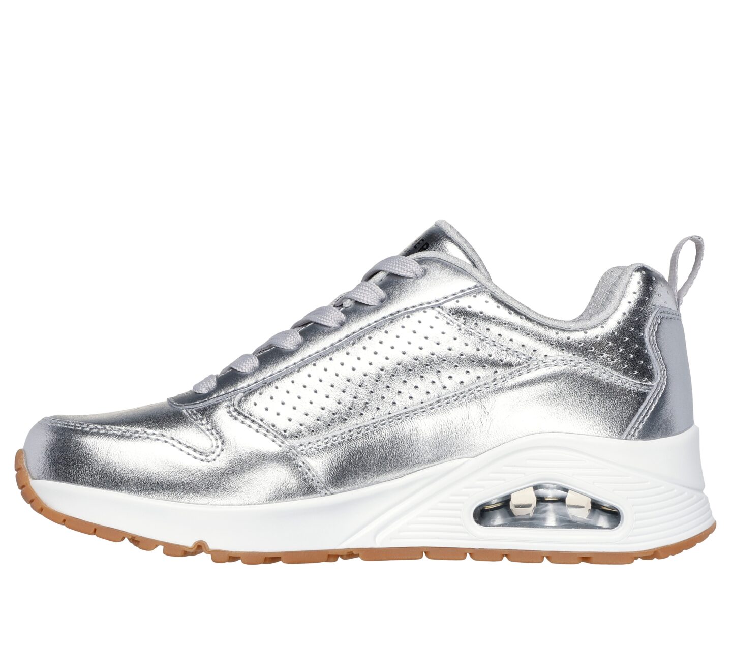 SKECHERS UNO – METALLIXS SILBER